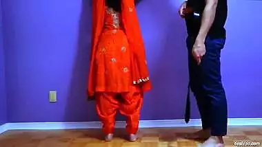 Sexy Punjabi wife Blowjob and Standing Fucked