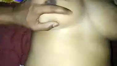 Desi Bhabi Shocking Boob and fingering pussy