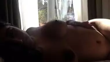 Indian girl fucking herself with fingers