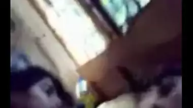 Non-professional desi Indian pair home made mms sex tape scandal