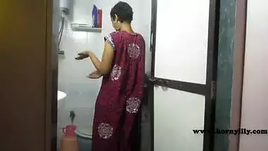 Horny Lily In Shower Teasing Indian Fans