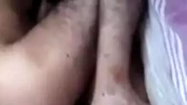 Sexy Bhabi Boob Pressing and Pussy Licking