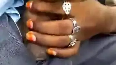 desi girl handjob and blowjob to lover and drinking cum
