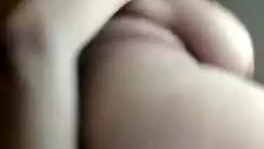 Horny Desi girl moaning and fingering her XXX hairy pussy on camera