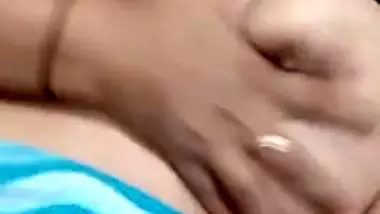 Fingering And Sucking Own Boobs
