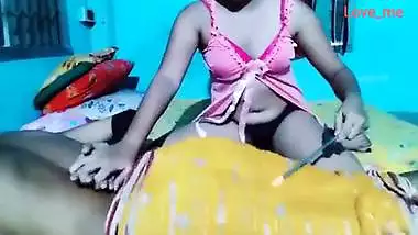 Indian Hot Wife enjoying Her Cockold Husband's Dick