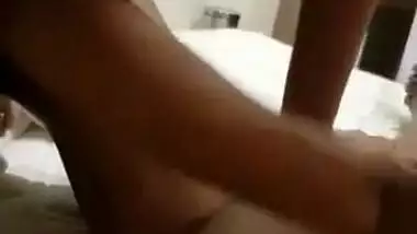 Sri Lankan Cute Girl Giving a Sensual Blowjob and Playing with Her BF’s Dick