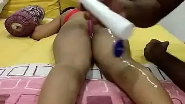 Indian Cheating Wife Massage and Fuck