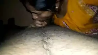 Desi local house wife blowjob handjob cumshot