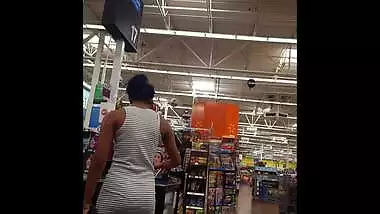 Candid voyeur indian desi teen tight dress Walmart ass