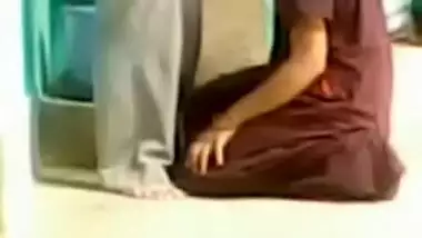 Indian amateur sex film of a horny lovers on the floor 