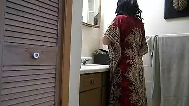 Indian stepmother fucked doggy style