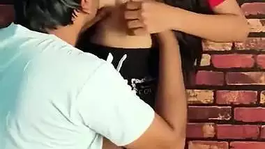 HD Indian sex MMS of a young couple fucking standing