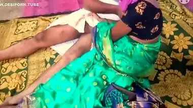 Sex With Telugu Wife In Green Sari