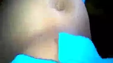 Desi horny husband exposes wife boobs pussy on cam