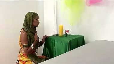 Desi Tamil WIFE Fucks and Sucks Huge White Cock