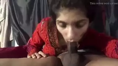 Hot Indian sexy wife suck her husband cock