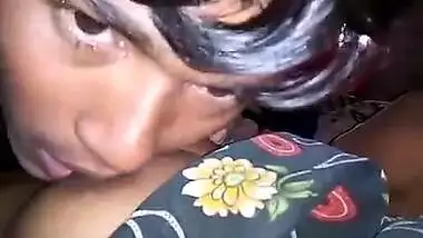 Horny Indian Wife Boob sucking