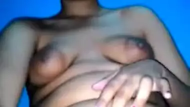 Lonely Desi girl fingering her tight XXX pussy on selfie camera